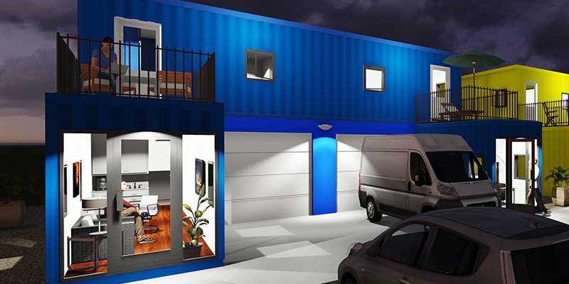 Conex Containers Homes | Box Office Warehouse Suites